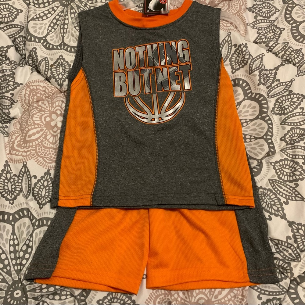 Mad Game Outfit Boys Size 4 7 New NWT Athletic Short Set Basketball